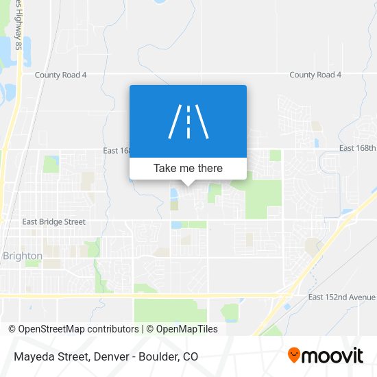 Mayeda Street map