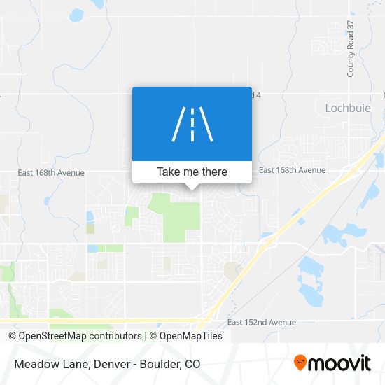 Mapa de Meadow Lane