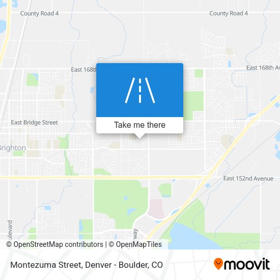 Montezuma Street map