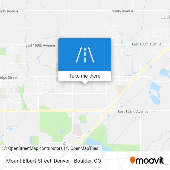 Mapa de Mount Elbert Street