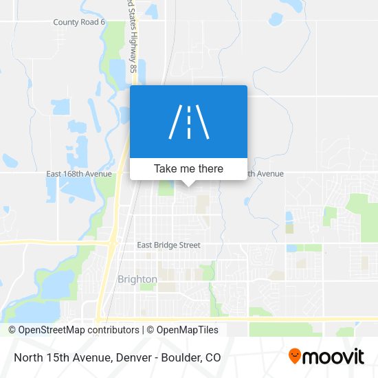 Mapa de North 15th Avenue