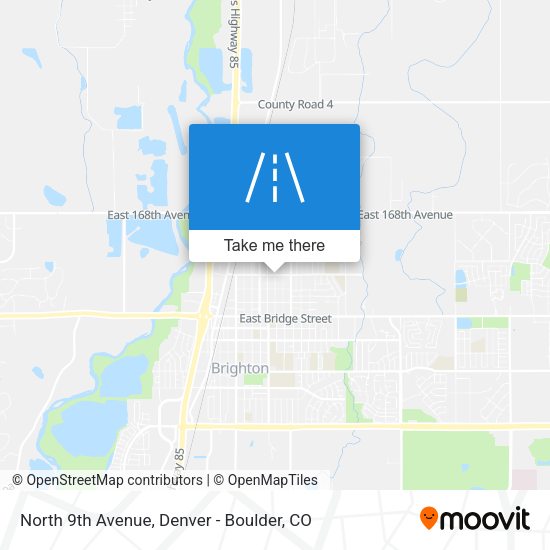 North 9th Avenue map