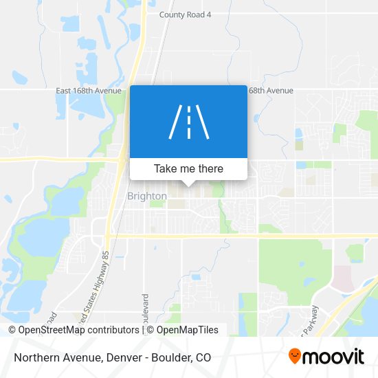 Mapa de Northern Avenue