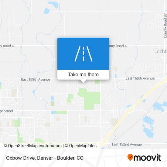 Mapa de Oxbow Drive