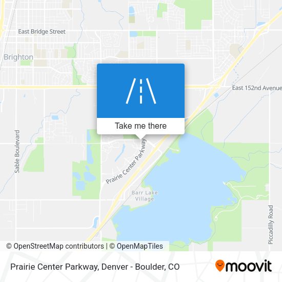 Prairie Center Parkway map