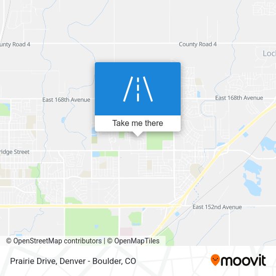 Prairie Drive map