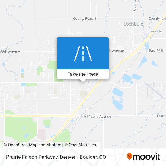 Mapa de Prairie Falcon Parkway