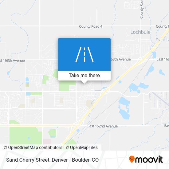 Sand Cherry Street map