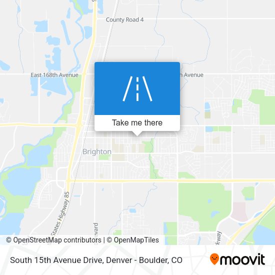 Mapa de South 15th Avenue Drive