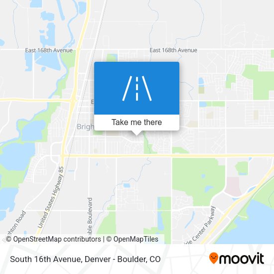 Mapa de South 16th Avenue