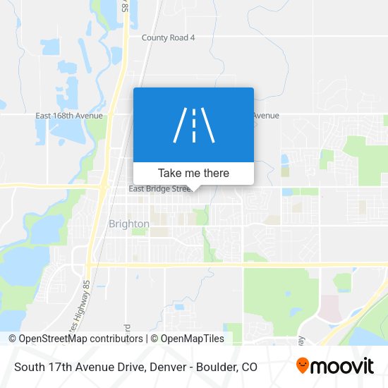 Mapa de South 17th Avenue Drive