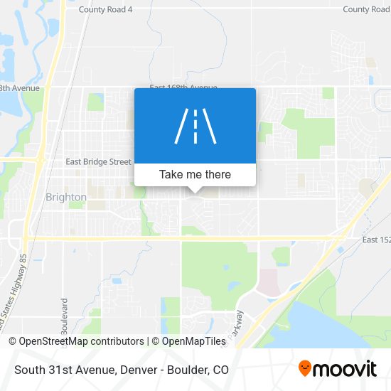 Mapa de South 31st Avenue