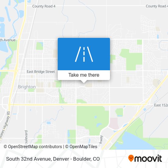Mapa de South 32nd Avenue