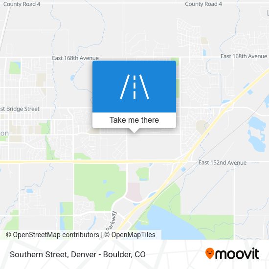 Southern Street map