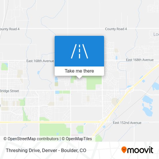 Threshing Drive map