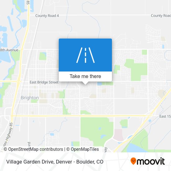 Village Garden Drive map