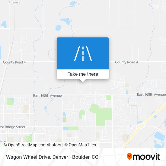 Wagon Wheel Drive map