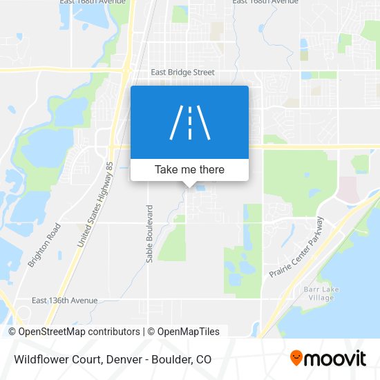 Wildflower Court map