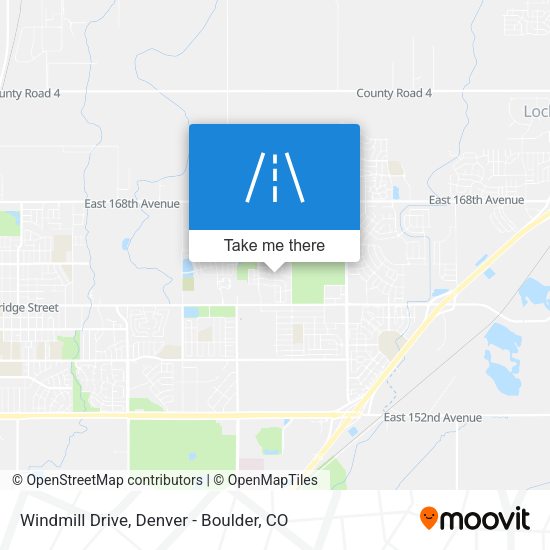 Mapa de Windmill Drive