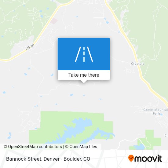 Bannock Street map