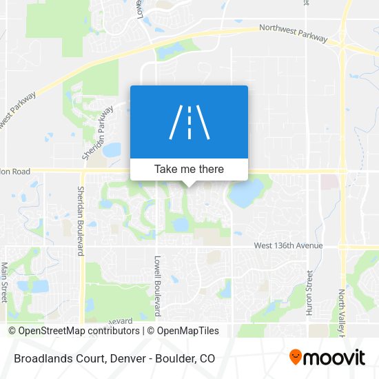 Broadlands Court map