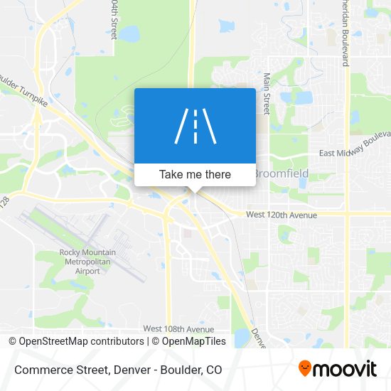 Commerce Street map