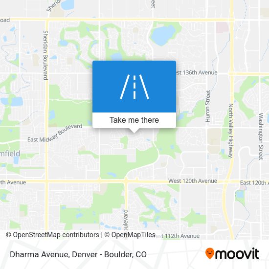 Dharma Avenue map
