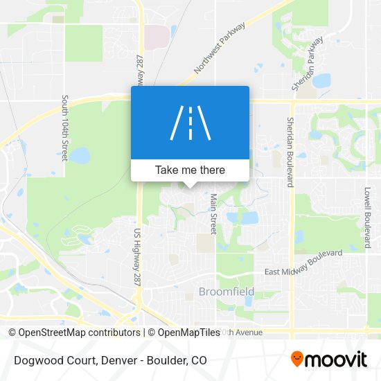 Dogwood Court map