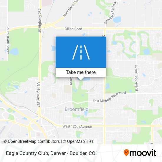 Eagle Country Club map