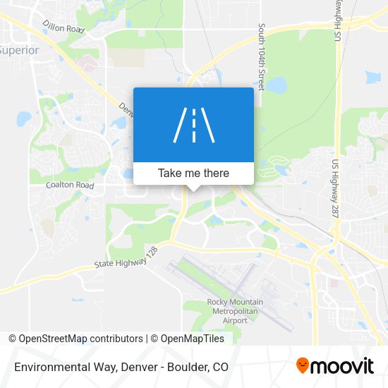 Mapa de Environmental Way