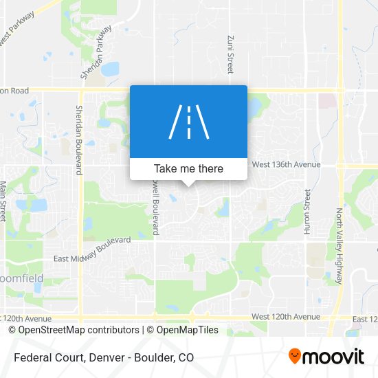 Federal Court map