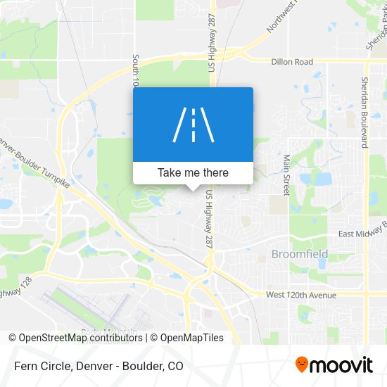Mapa de Fern Circle