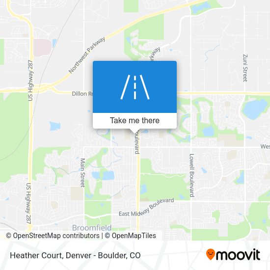 Heather Court map