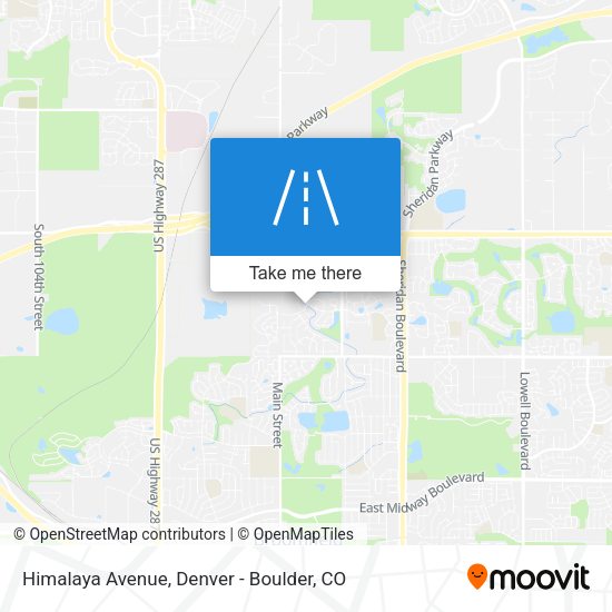 Himalaya Avenue map