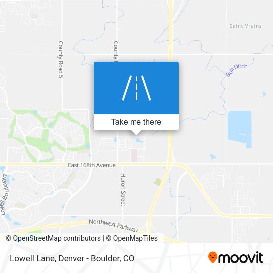 Mapa de Lowell Lane
