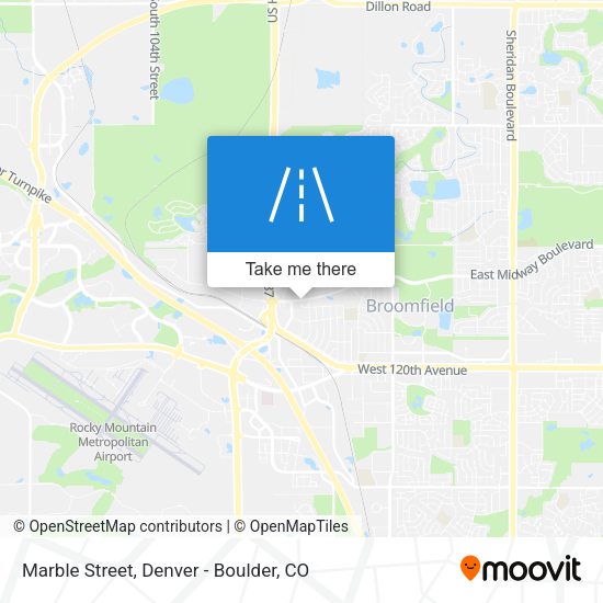 Marble Street map