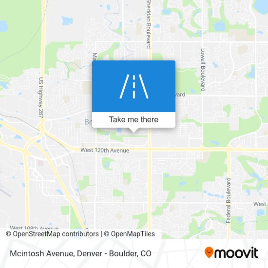Mcintosh Avenue map
