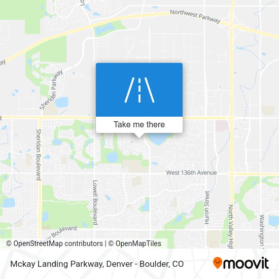 Mckay Landing Parkway map