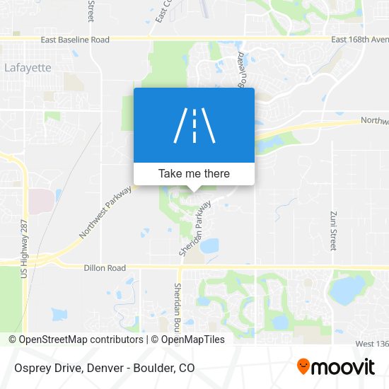 Mapa de Osprey Drive