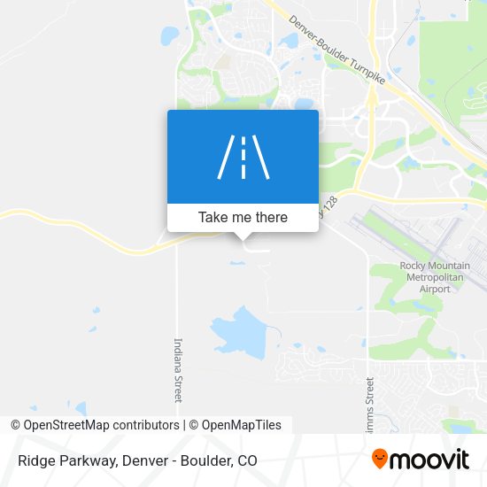 Mapa de Ridge Parkway