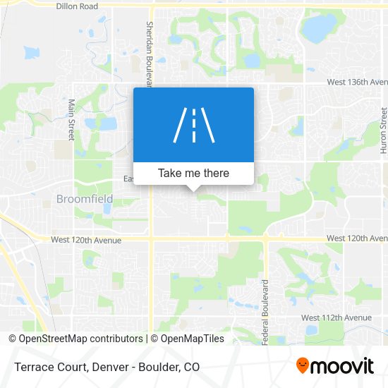 Terrace Court map