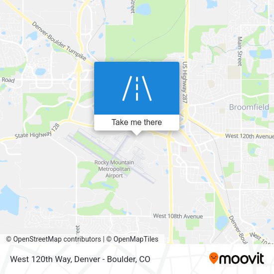 Mapa de West 120th Way