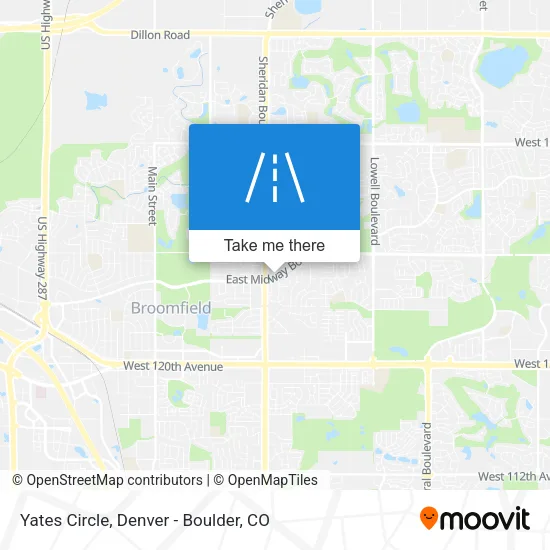 Yates Circle map