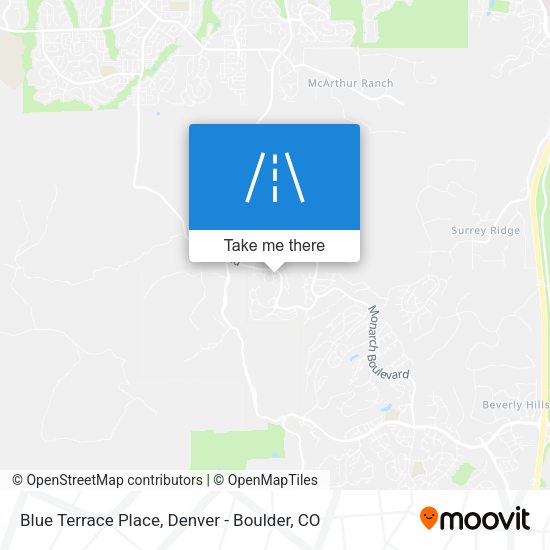 Blue Terrace Place map