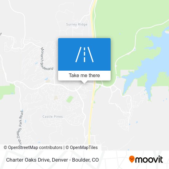 Charter Oaks Drive map