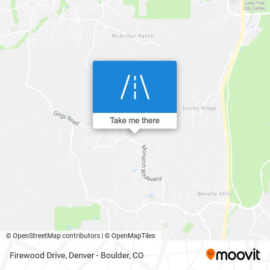 Firewood Drive map