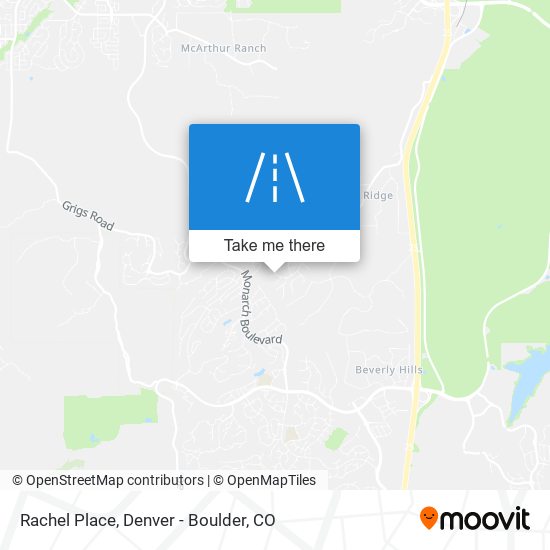 Rachel Place map