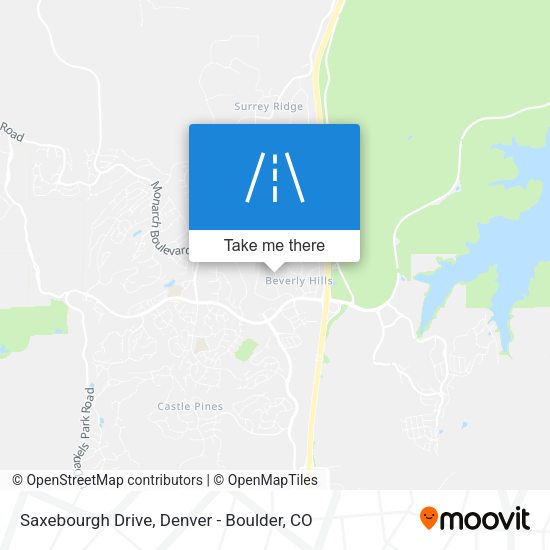 Saxebourgh Drive map