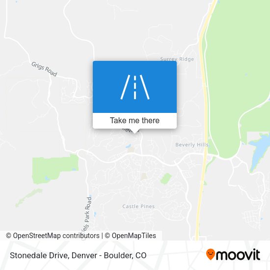 Stonedale Drive map