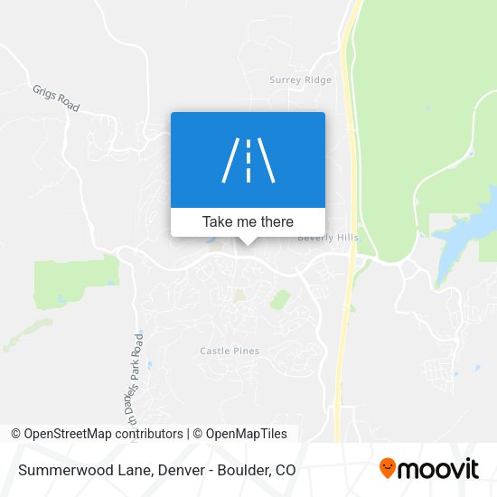 Summerwood Lane map